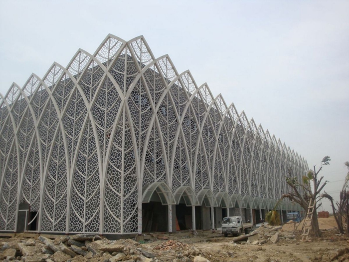 西城氟碳雕花鋁單板